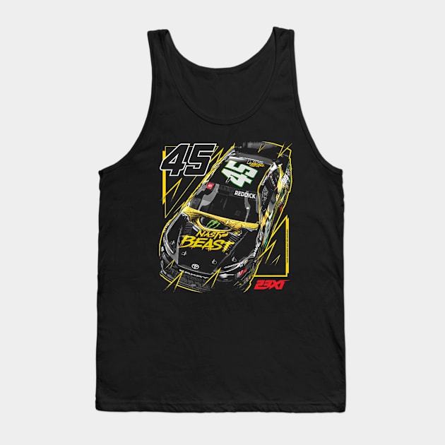 Tyler Reddick 23XI Racing Black Car Tank Top by ganisfarhan